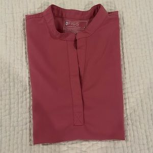 FIGS Rafaela oversize tank medium in BEAT IT PINK